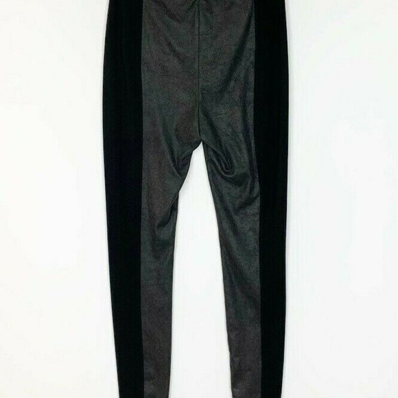Soft Surroundings Size XS Leggings Brighton Suede Contract Stretch Pants Black - Picture 3 of 7